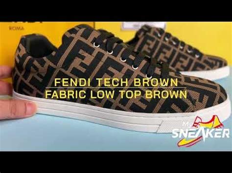 fendi white tech fabric low-tops|Men's Tech Fabric Low.